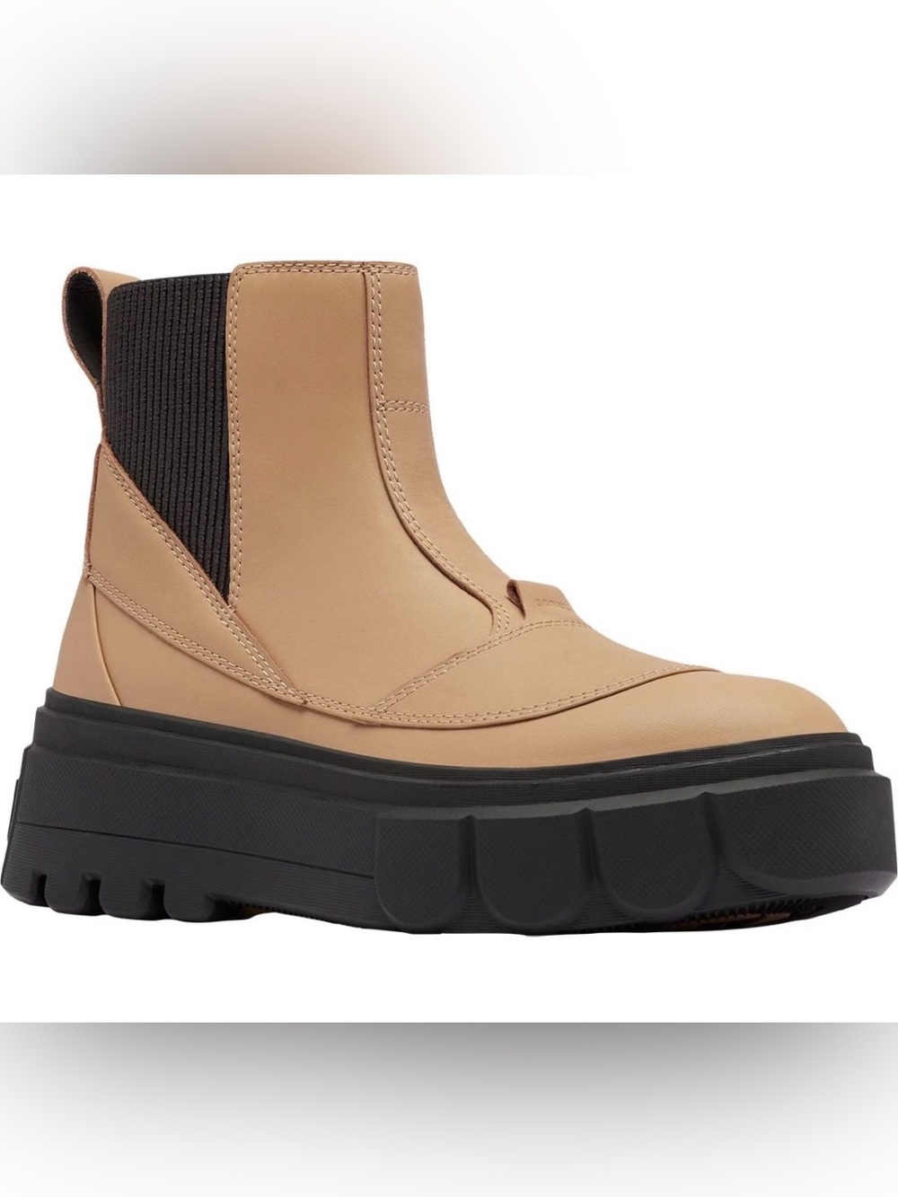 Sorel Caribou X Waterproof Platform Chelsea Boot Canoe NIB